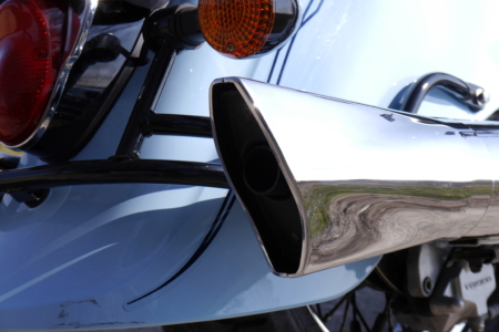 Verstellbarer Auspuff Kawasaki VN 800 Drifter