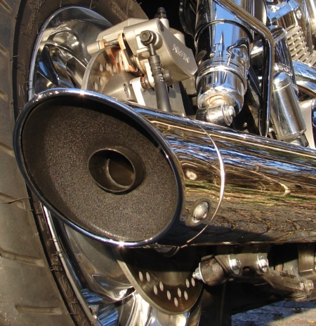 Verstellbarer Auspuff Honda VTX 1800 C
