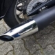 Verstellbarer Auspuff Yamaha XV 1900 A Midnight Star Roadliner Stratoliner