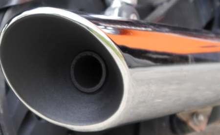 Beispiel verstellbarer Auspuff