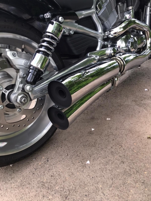 VRSC V-Rod, Night-Rod, Street-Rod, 10th Anniversary, verstellbarer Auspuff
