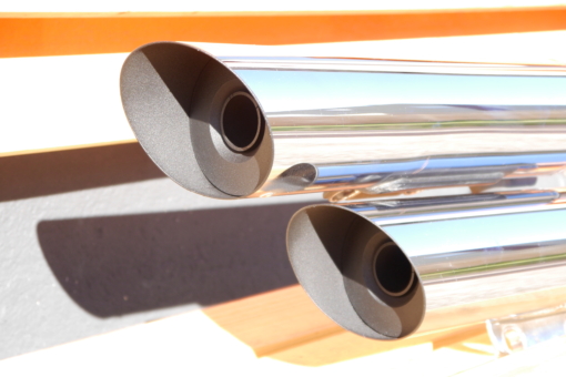 Beispiel verstellbarer Auspuff