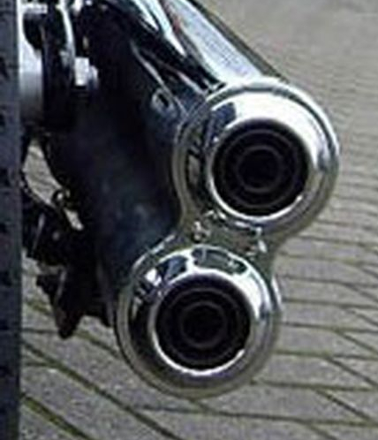 Verstellbarer Auspuff Fury VT 1300 CX