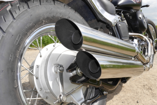 Verstellbarer Auspuff-Umbau für Falcon F1-27 2in2 53343 53345