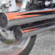 Verstellbarer Auspuff VN 1500 Mean Streak