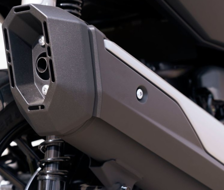 Verstellbarer Auspuff-Umbau Honda ADV 350