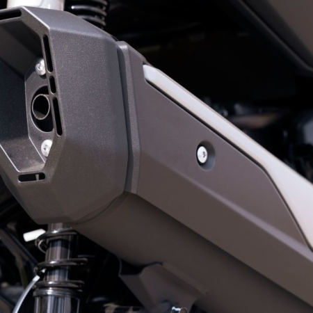 Verstellbarer Auspuff-Umbau Honda ADV 350