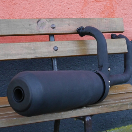 Verstellbarer Auspuffumbau Keeway V Cruise 125 / V Cruise 300 / RKV 125C / Benda 302