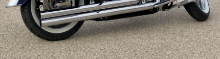 Verstellbarer Auspuff Vance and Hines Big Shots Staggered Longshots