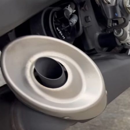 Verstellbarer Auspuff-Umbau Honda CB 125 R