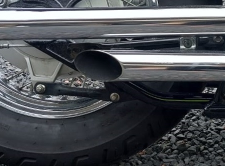 Verstellbarer Auspuff BSM Long Pipe