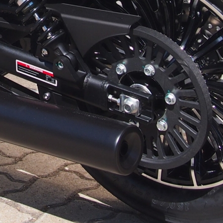 Verstellbarer Auspuffumbau Benda Rock 125 300