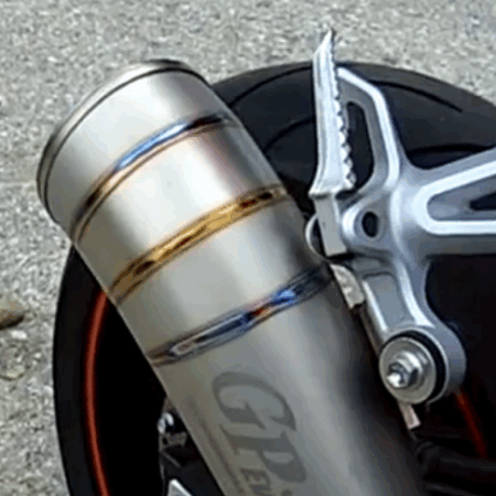 Verstellbarer dB-Killer für Yoshimura Japan GP Evo-II exhausts Auspuff für GSX-R1000